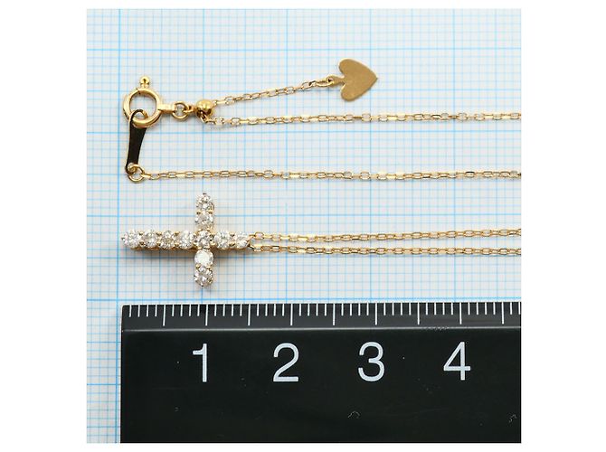 Autre Marque Collana in oro rosa 18K con diamante D'oro - vista 5