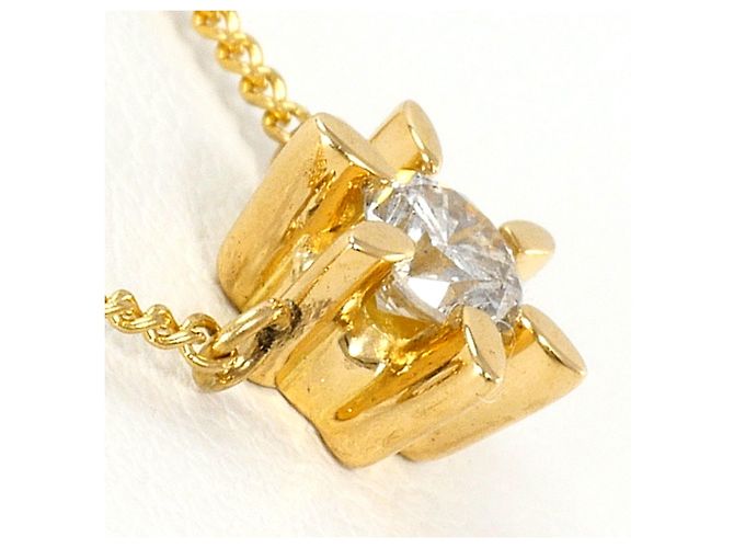 Autre Marque Collana in oro giallo 18K con diamante D'oro - vista 2
