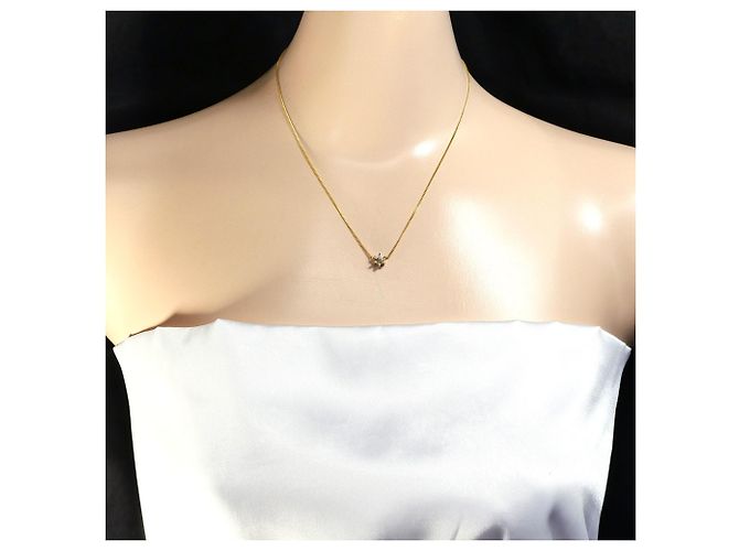 Autre Marque Collana in oro giallo 18K con diamante D'oro - vista 6