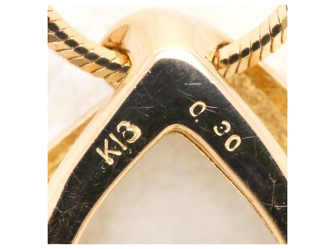 Autre Marque Collana in oro rosa 18K con diamante brown Marrone D'oro - vista 4