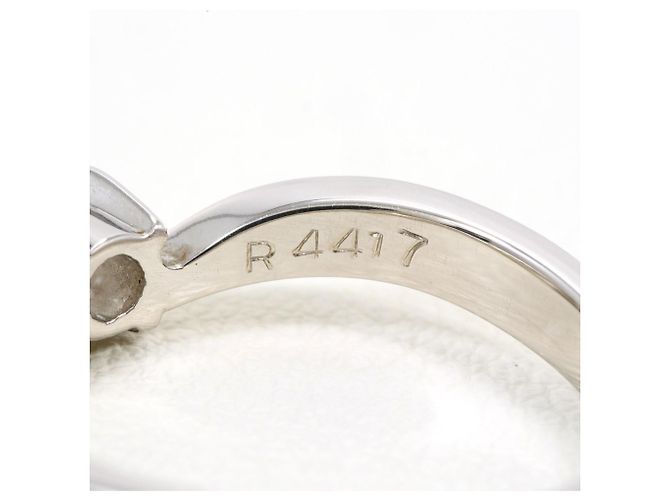 Autre Marque Ehering aus Platin und Gelbgold mit Diamant Golden - Ansicht 6