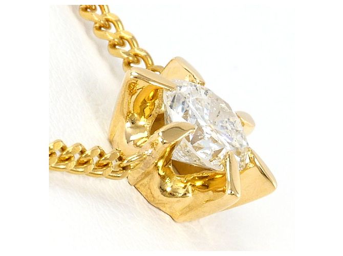 Autre Marque Collana in oro giallo 18K con diamante D'oro - vista 2