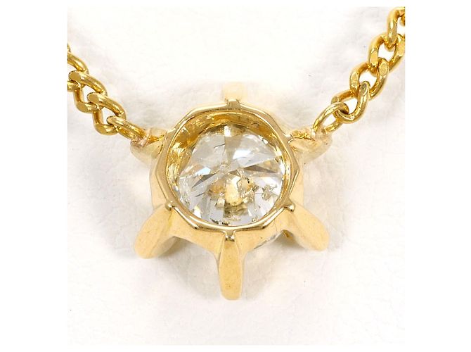 Autre Marque Collana in oro giallo 18K con diamante D'oro - vista 3