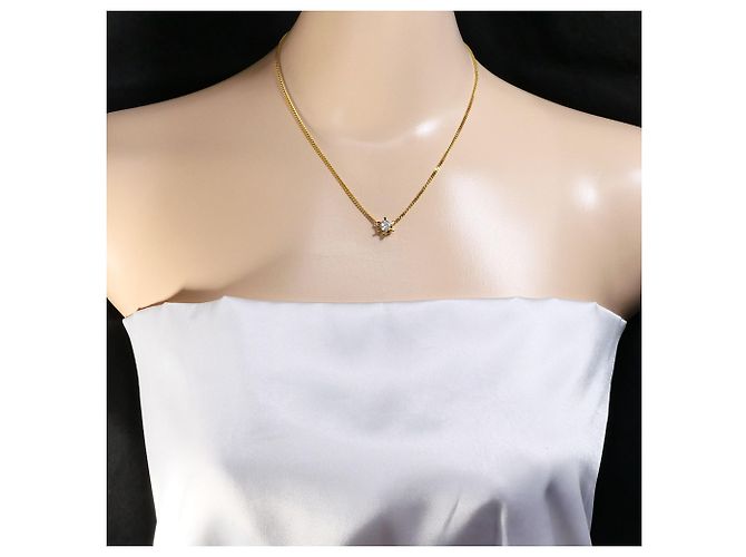 Autre Marque Collana in oro giallo 18K con diamante D'oro - vista 6