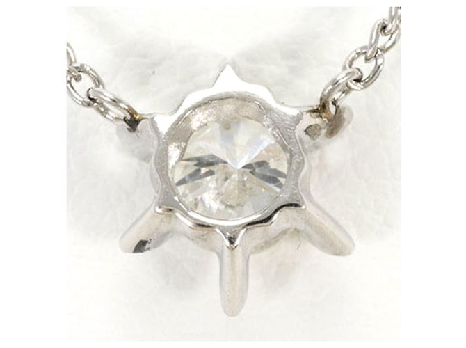 Autre Marque Collana in platino PT850 con diamante - vista 3