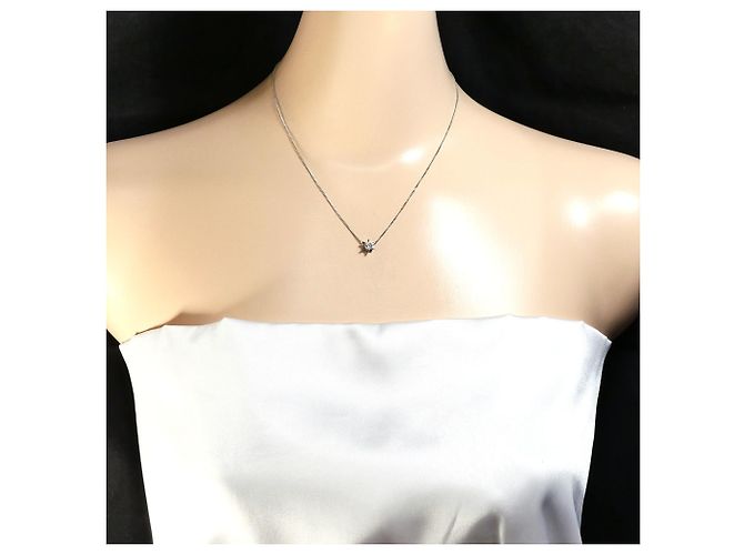 Autre Marque Collana in platino PT850 con diamante - vista 6