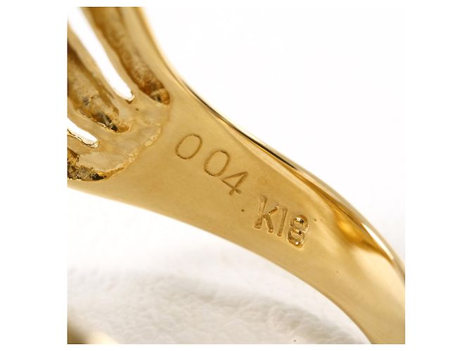 Autre Marque Anel aliança em platina PT900 e ouro amarelo 18K Dourado - vista 6