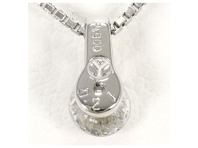 Autre Marque PT900 Platin-Halskette mit Diamant - Ansicht 3