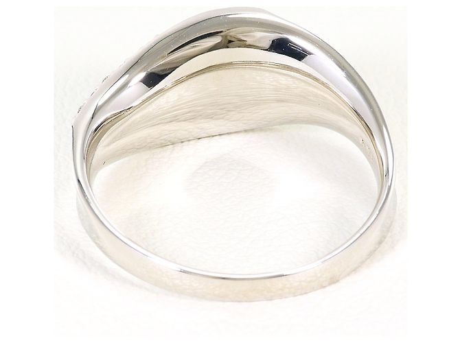 Autre Marque PT950 Platinbandring mit gelbem Diamanten - Ansicht 4