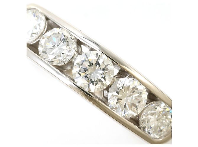 Autre Marque Platin-Diamant-Ehering - Ansicht 2