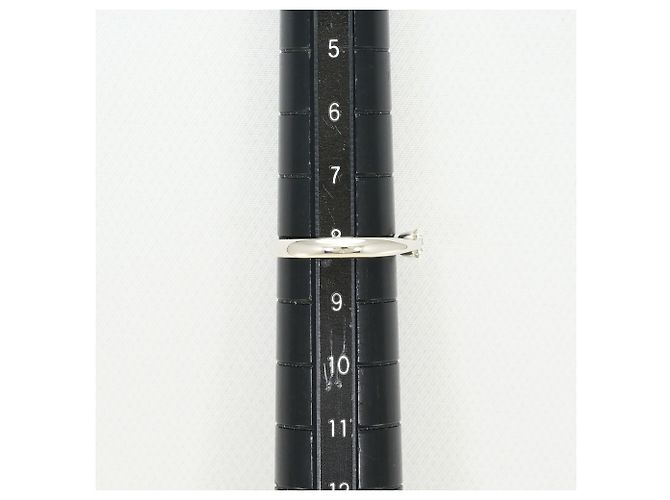 Autre Marque Platin-Ring mit Diamant - Ansicht 7