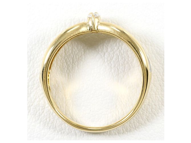 Autre Marque Ehering aus PT900 Platin und 18K Gelbgold - Ansicht 3