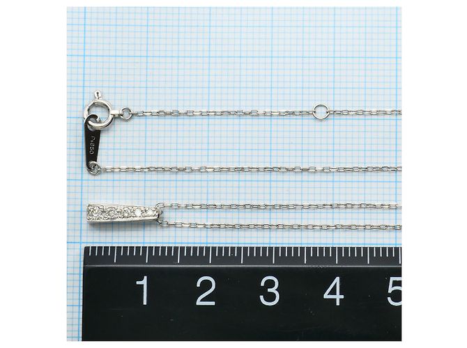Autre Marque Collana in platino e diamanti - vista 4