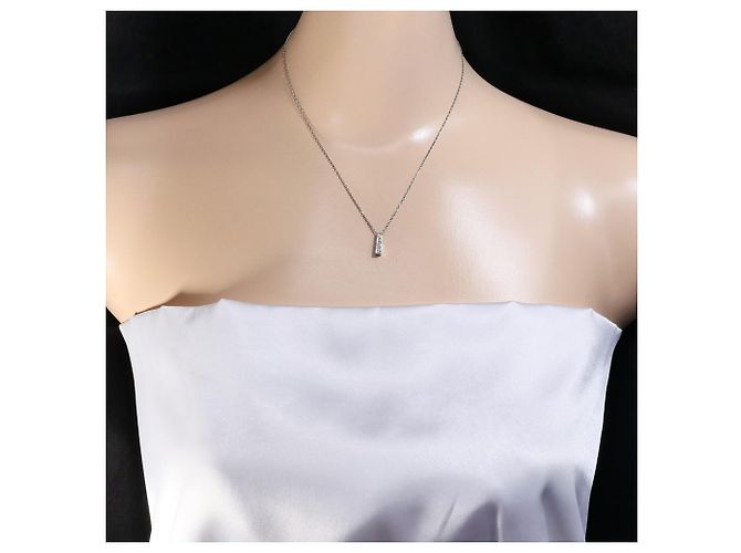 Autre Marque Collana in platino e diamanti - vista 5
