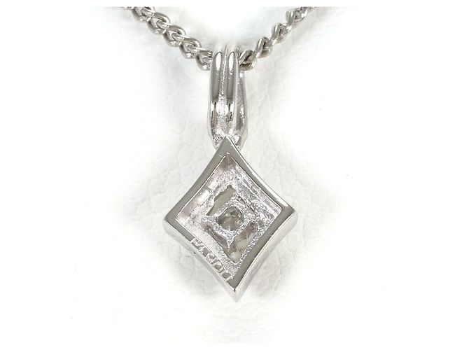 Autre Marque PT900 Platin-Halskette mit Diamant - Ansicht 3