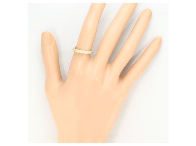 Autre Marque Anello fede in oro giallo 18K e diamanti D'oro - vista 7