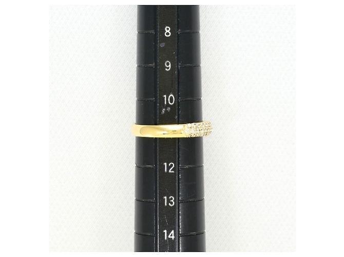 Autre Marque Anello fede in oro giallo 18K e diamanti D'oro - vista 8