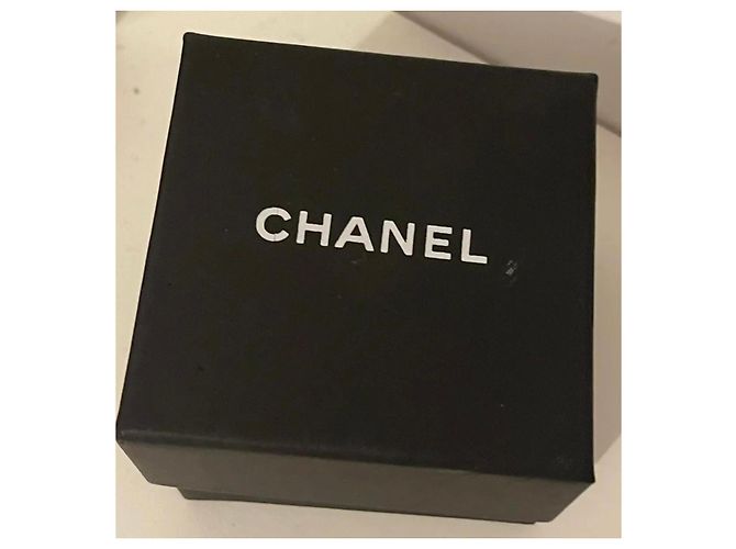 Orecchini a lobo Chanel CC con strass Argento - vista 6