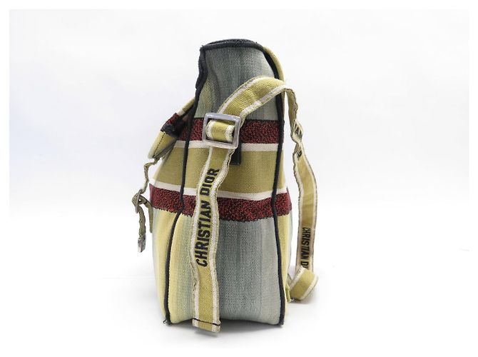 BORSA A TRACCOLLA CHRISTIAN DIOR DIORCAMP MESSENGER TOILE DIORAURA Multicolore - vista 3