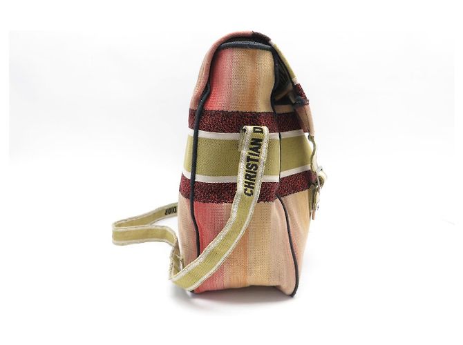 BORSA A TRACCOLLA CHRISTIAN DIOR DIORCAMP MESSENGER TOILE DIORAURA Multicolore - vista 4