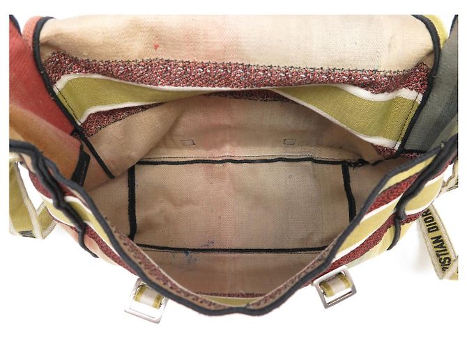 BORSA A TRACCOLLA CHRISTIAN DIOR DIORCAMP MESSENGER TOILE DIORAURA Multicolore - vista 9