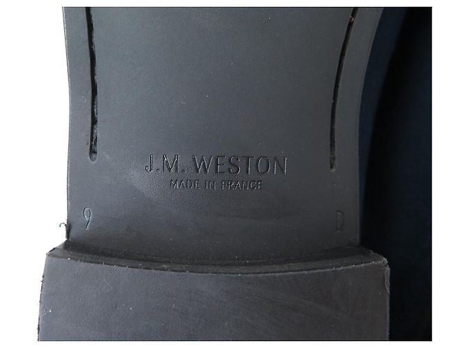 NEUE JM WESTON 180 LOAFER SPECIAL ORDER 9D 42 SCHUHSPANNER Marineblau - Ansicht 7