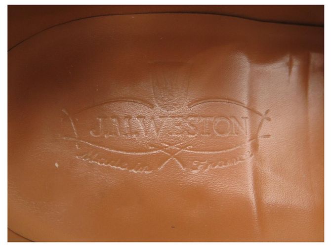 NEUE JM WESTON 180 LOAFER SPECIAL ORDER 9D 42 SCHUHSPANNER Marineblau - Ansicht 9