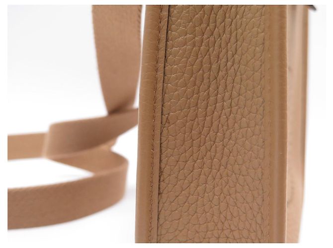 Hermès NUOVA BORSA HERMES EVELYNE 16 AMAZONE IN PELLE CLEMENCE CHAI BORSA A TRACCOLLA Cammello - vista 12