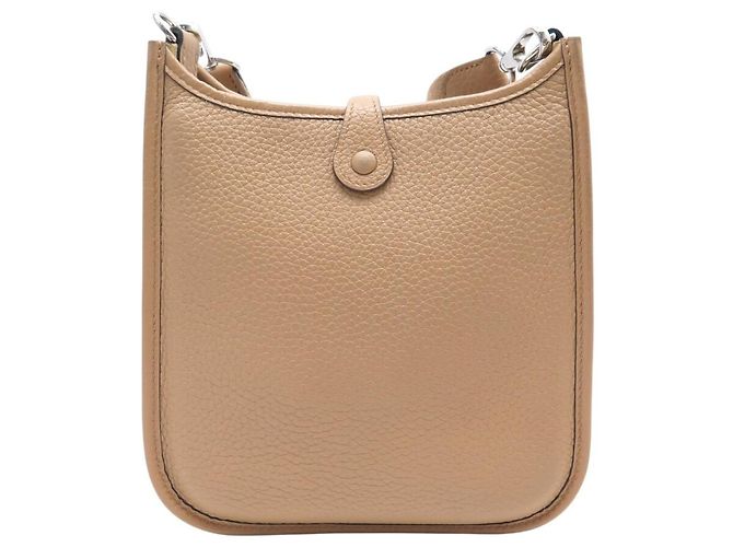 Hermès NUOVA BORSA HERMES EVELYNE 16 AMAZONE IN PELLE CLEMENCE CHAI BORSA A TRACCOLLA Cammello - vista 2
