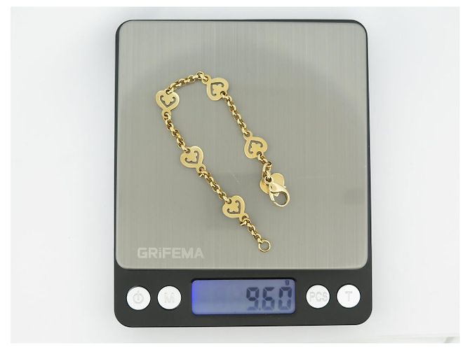 BRACCIALE O.J. PERRIN LEGENDES COEUR LE04-17 16CM ORO GIALLO 18K 9.6GR BANGLE D'oro - vista 7