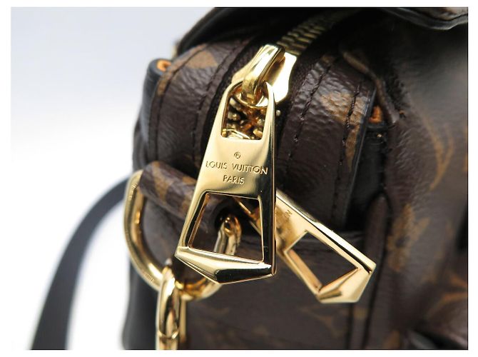 NUOVO LOUIS VUITTON MANHATTAN PM TOILE MONOGRAM M44207 HAND BAG Marrone - vista 14