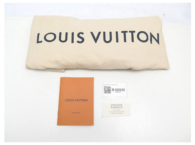 NUOVO LOUIS VUITTON MANHATTAN PM TOILE MONOGRAM M44207 HAND BAG Marrone - vista 20