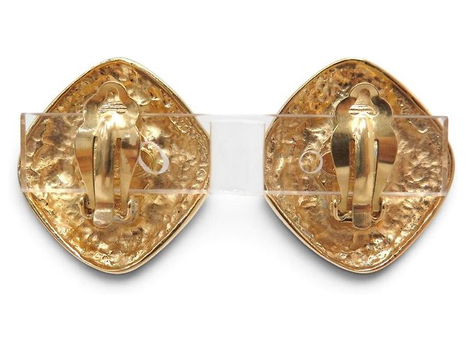 VINTAGE CHANEL BAROCK-OHRRINGE MIT GOLDENEN PERLEN 1990 1991 - Ansicht 3