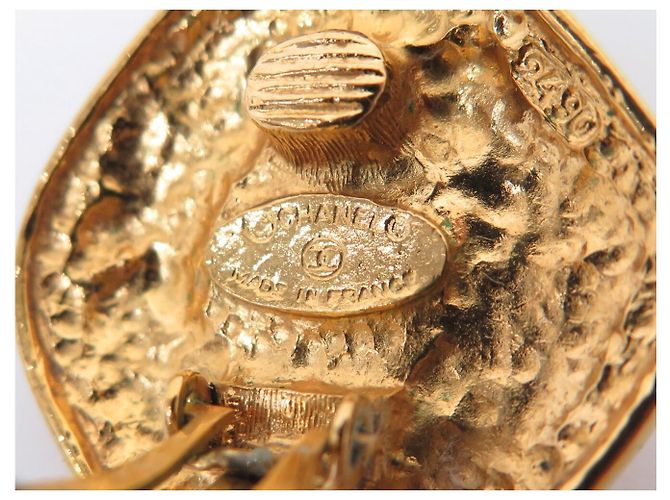 VINTAGE CHANEL BAROCK-OHRRINGE MIT GOLDENEN PERLEN 1990 1991 - Ansicht 5