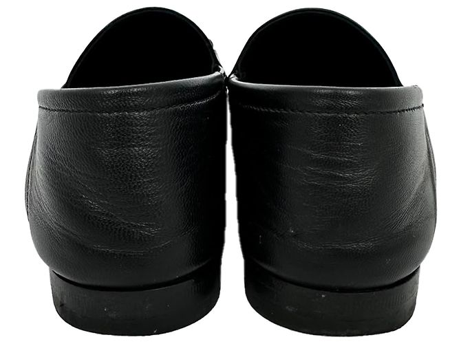 Mocassini Gucci Horsebit in pelle di vitello nera Nero - vista 11
