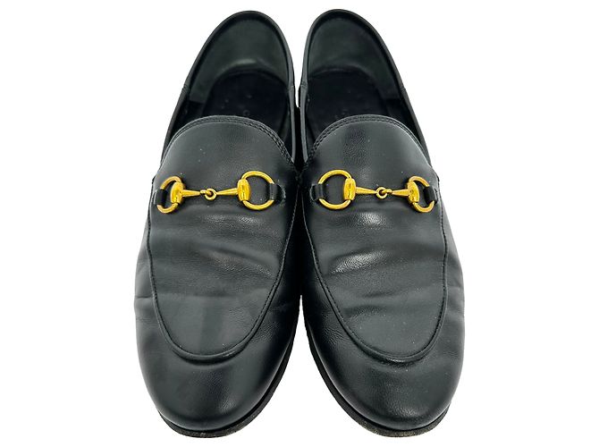 Mocassini Gucci Horsebit in pelle di vitello nera Nero - vista 2