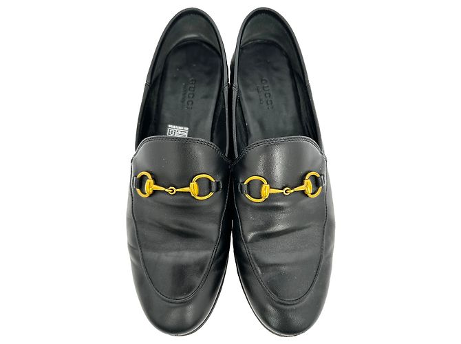Mocassini Gucci Horsebit in pelle di vitello nera Nero - vista 4