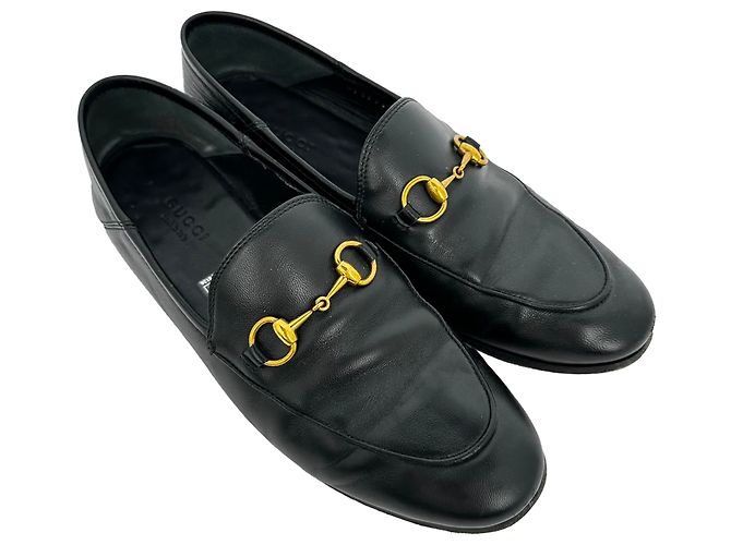 Mocassini Gucci Horsebit in pelle di vitello nera Nero - vista 5