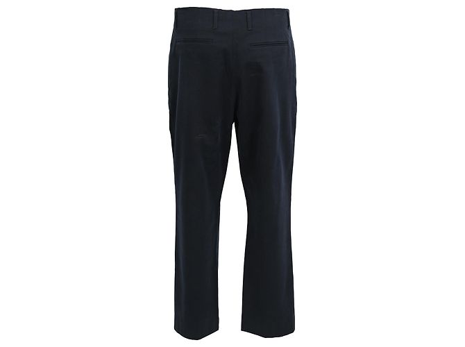 Pantalones Dries Van Noten en algodón negro Impresión de pitón - vista 3
