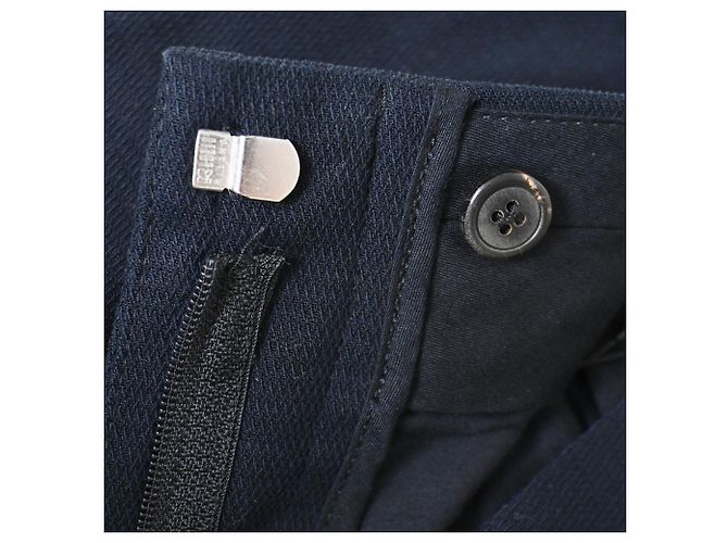 Pantalones Dries Van Noten en algodón negro Impresión de pitón - vista 7