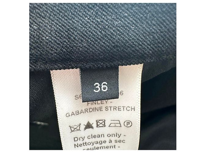 Joseph Straight-Leg Hose aus schwarzer Viskose - Ansicht 6