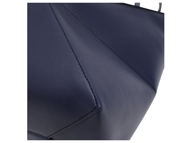 Borsa Tote Loewe Puzzle Fold in pelle nera Nero - vista 19