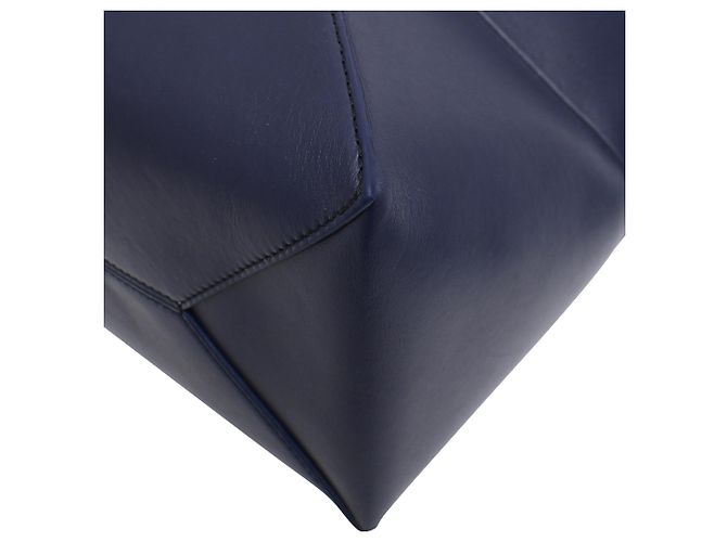 Borsa Tote Loewe Puzzle Fold in pelle nera Nero - vista 22