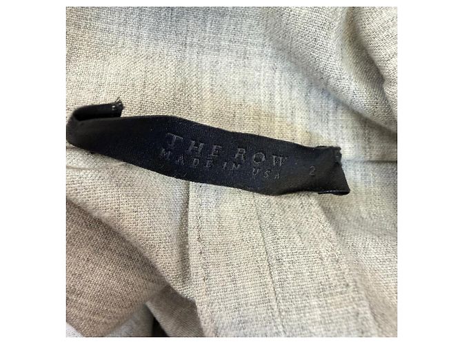 Blazer monopetto The Row in poliestere grigio - vista 5