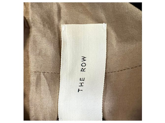 Casaco utilitário Frank The Row com bolsos em algodão castanho Marrom - vista 4