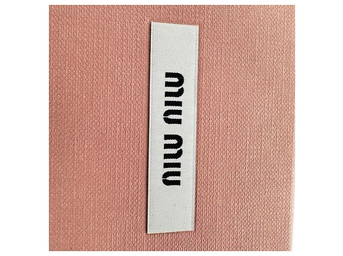 Miu Miu Trick Pelle Bag Charm in pelle marrone Rosso - vista 7