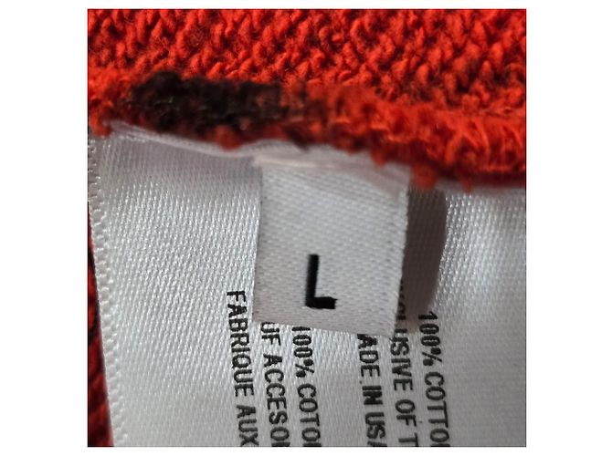 Proenza Schouler Pullover mit Tie-Dye-Print aus roter Baumwolle - Ansicht 5