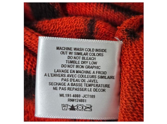 Proenza Schouler Pullover mit Tie-Dye-Print aus roter Baumwolle - Ansicht 7