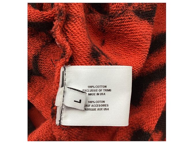 Proenza Schouler Pullover mit Tie-Dye-Print aus roter Baumwolle - Ansicht 9