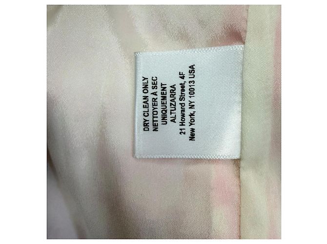 Altuzarra Gingham-Blazer aus rosa Baumwolle Braun Pink - Ansicht 5